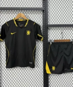 Chelsea Conjunto 2026 2027 Segunda Negro - Chelsea Barata | PTDHMALL