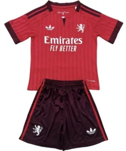 Lyon Conjunto 2026 2027 Segunda Rojo - Lyon Barata | PTDHMALL