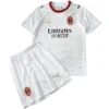 AC Milan Niños Conjunto 2026 2027 Segunda Blanco - AC Milan Niños Barata | PTDHMALL