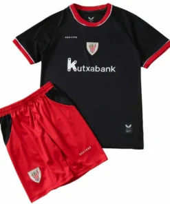 Athletic Bilbao Niños Conjunto 2026 2027 Segunda Negro - Equipacion Athletic Bilbao Niños | PTDHMALL