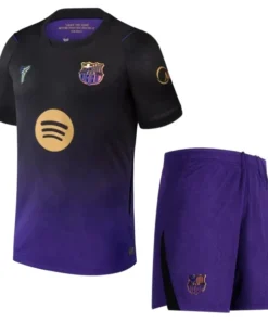 FC Barcelona Niños Conjunto 2026 2027 Segunda Púrpura - Equipacion Fc Barcelona Niños | PTDHMALL