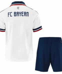 Bayern Múnich Niños Conjunto 2026 2027 Segunda Blanco - Bayern Múnich Niños Barata | PTDHMALL