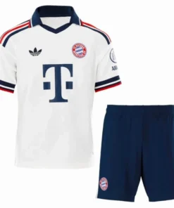 Bayern Múnich Niños Conjunto 2026 2027 Segunda Blanco - Bayern Múnich Niños Barata | PTDHMALL