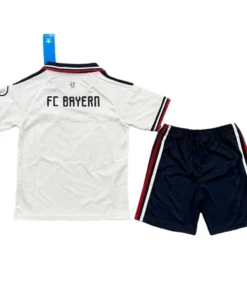 Bayern Múnich Niños Conjunto 2026 2027 Segunda Blanco - Bayern Múnich Niños Barata | PTDHMALL