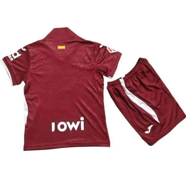 Getafe Niños Conjunto 2026 2027 Segunda Rojo - Equipacion Getafe Niños | PTDHMALL