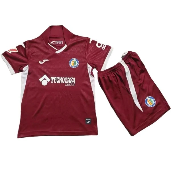 Getafe Niños Conjunto 2026 2027 Segunda Rojo - Equipacion Getafe Niños | PTDHMALL