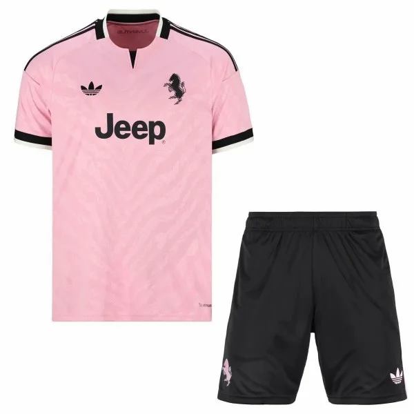 Juventus Niños Conjunto 2026 2027 Segunda Rosa - Equipación Juventus Niños | PTDHMALL