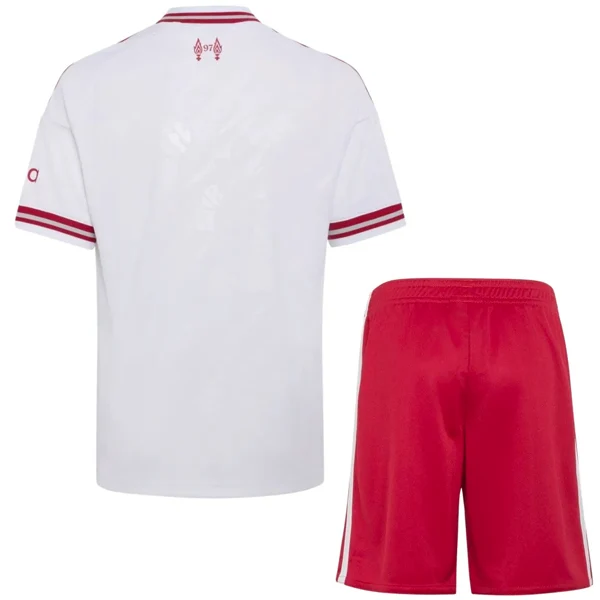 Liverpool Niños Conjunto 2026 2027 Segunda Blanco - Equipacion Liverpool Niños | PTDHMALL