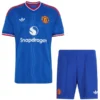 Manchester United Niños Conjunto 2026 2027 Segunda Azul - Equipacion Manchester United Niños | PTDHMALL