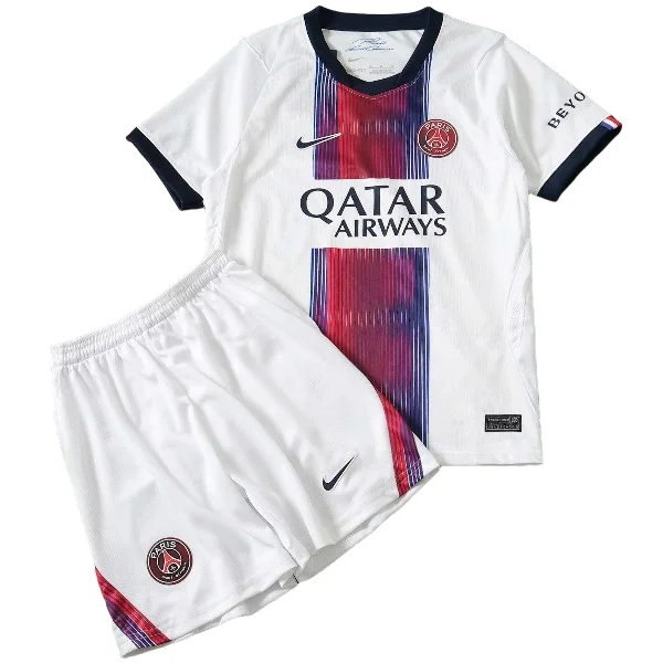 Paris Saint Germain Niños Conjunto 2026 2027 Segunda Blanco - Paris Saint Germain Niños Barata | PTDHMALL