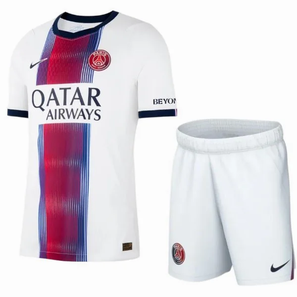 Paris Saint Germain Niños Conjunto 2026 2027 Segunda Blanco - Paris Saint Germain Niños Barata | PTDHMALL