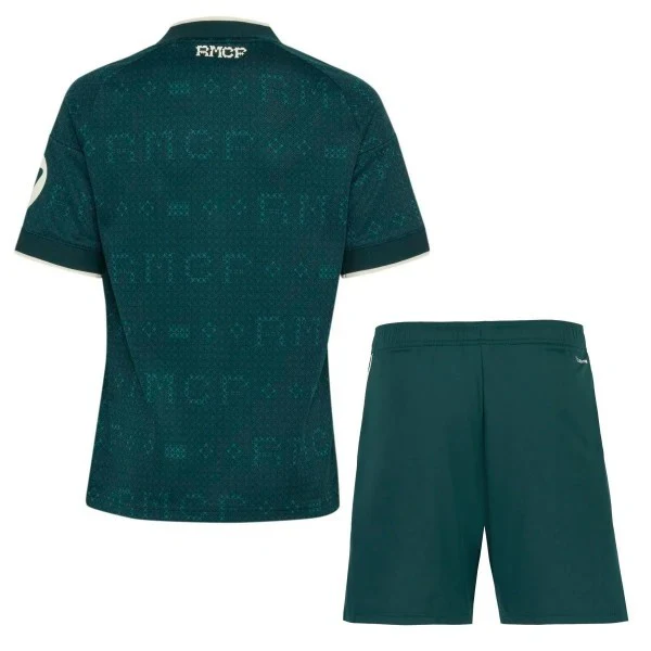 Real Madrid Niños Conjunto 2026 2027 Segunda Verde - Real Madrid Niños Barata | PTDHMALL