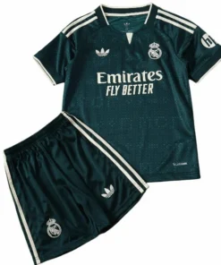Real Madrid Niños Conjunto 2026 2027 Segunda Verde - Real Madrid Niños Barata | PTDHMALL