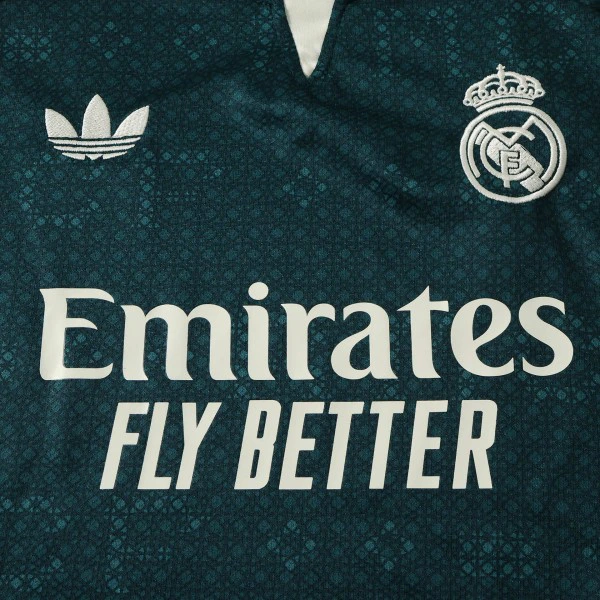Real Madrid Niños Conjunto 2026 2027 Segunda Verde - Real Madrid Niños Barata | PTDHMALL