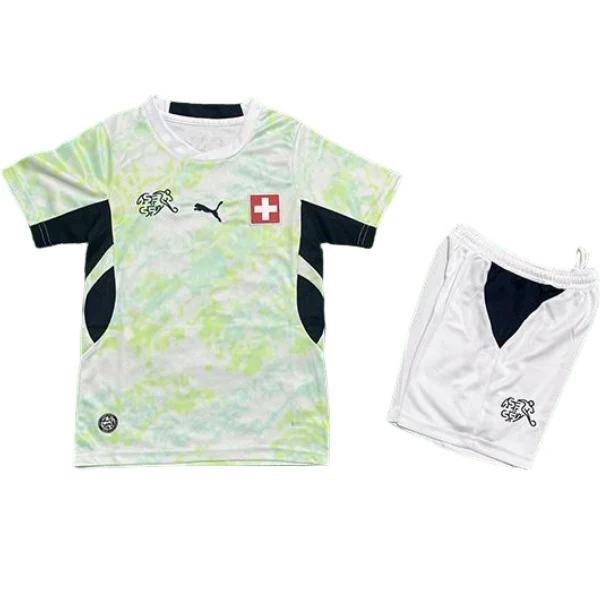 Suiza Niños Conjunto 2026 Segunda Verde - Suiza Niños Barata | PTDHMALL