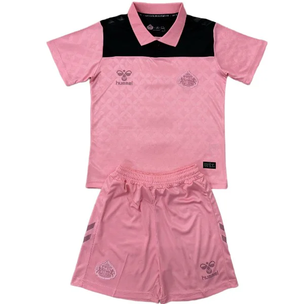 Sunderland Niños Conjunto 2026 2027 Segunda Rosa - Sunderland Niños Barata | PTDHMALL