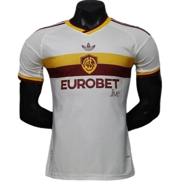 AS Roma Camiseta Edición Jugadores 2026 2027 Segunda Amarilla - Camiseta As Roma | PTDHMALL