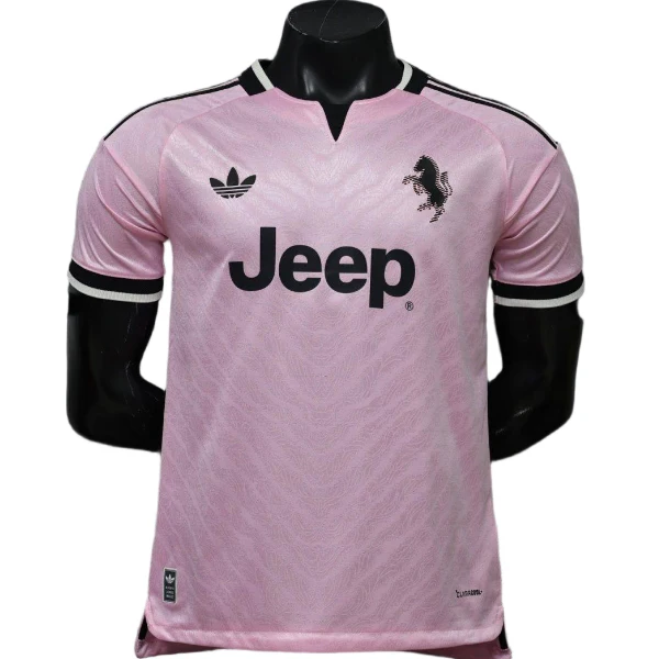 Juventus Camiseta Edición Jugadores 2026 2027 Segunda Rosa - Camiseta Juventus | PTDHMALL
