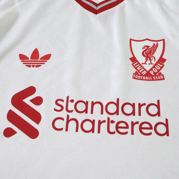 Liverpool Camiseta Edición Jugadores 2026 2027 Segunda Blanca - Camiseta Liverpool | PTDHMALL