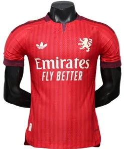 Lyon Camiseta Edición Jugadores 2026 2027 Segunda Roja - Camiseta Lyon | PTDHMALL