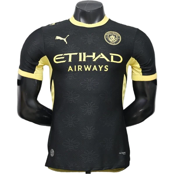 Manchester City Camiseta Edición Jugadores 2026 2027 Segunda Negra - Camiseta Manchester City | PTDHMALL