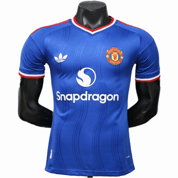 Manchester United Camiseta Edición Jugadores 2026 2027 Segunda Azul - Camiseta Manchester United | PTDHMALL