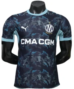 Marsella Camiseta Edición Jugadores 2026 2027 Segunda Azul - Camiseta Marsella | PTDHMALL