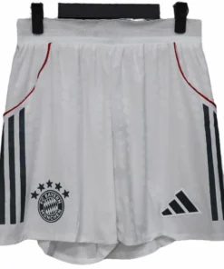 Bayern Múnich Pantalones Edición Jugadores 2025 2026 Segunda Blanco - Pantalón Bayern Múnich | PTDHMALL