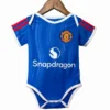 Manchester United Niños Camiseta 2026 2027 Segunda Azul - Camiseta Manchester United Niños | PTDHMALL