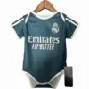 Real Madrid Niños Camiseta 2026 2027 Segunda Verde - Camiseta Real Madrid Niños | PTDHMALL