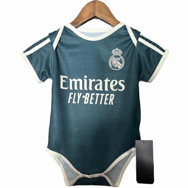 Real Madrid Niños Camiseta 2026 2027 Segunda Verde - Camiseta Real Madrid Niños | PTDHMALL