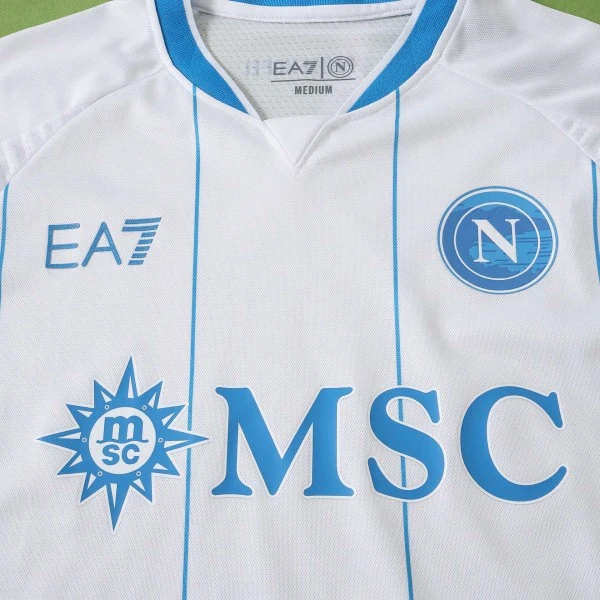 SSC Napoli Camiseta 2026 2027 Segunda Blanca - Camiseta Serie A SSC Napoli | PTDHMALL