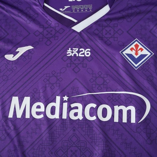 ACF Fiorentina Camiseta 2026 2027 Casa Púrpura - Camiseta Serie A ACF Fiorentina | PTDHMALL