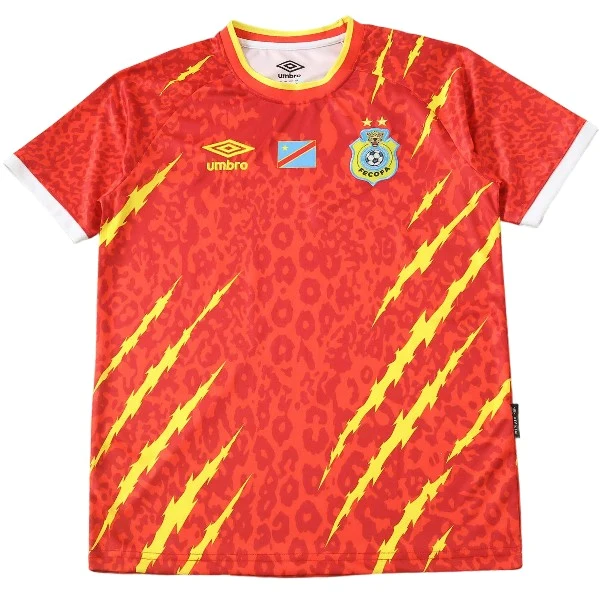 Congo Camiseta 2026 Especial Roja - Camiseta Congo Mundial 2026 | PTDHMALL