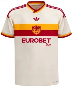 AS Roma Camiseta 2026 2027 Segunda Amarilla - Camiseta As Roma | PTDHMALL