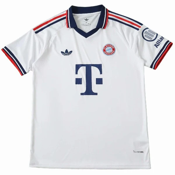 Bayern Múnich Camiseta 2026 2027 Segunda Blanca - Camiseta Bundesliga Bayern Múnich | PTDHMALL
