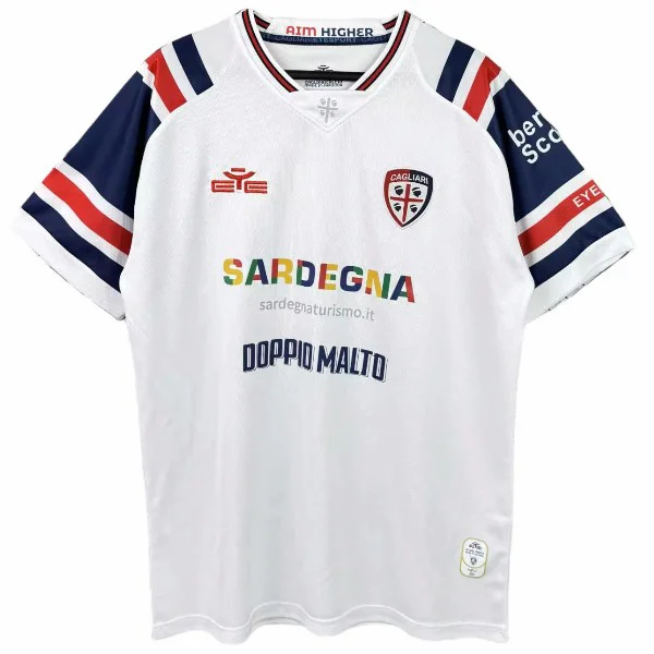 Cagliari Calcio Camiseta 2026 2027 Segunda Blanca - Camiseta Serie A Cagliari Calcio | PTDHMALL