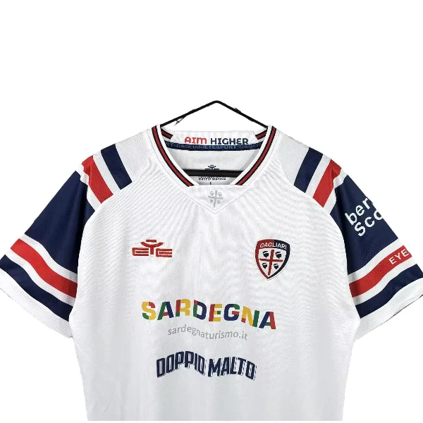 Cagliari Calcio Camiseta 2026 2027 Segunda Blanca - Camiseta Serie A Cagliari Calcio | PTDHMALL