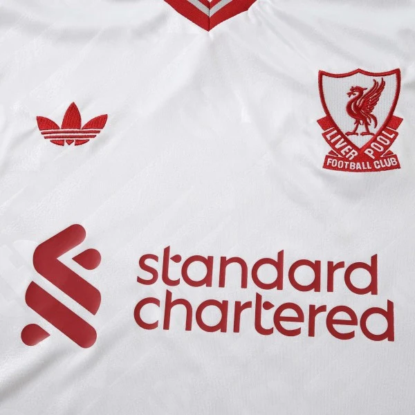 Liverpool Camiseta 2026 2027 Segunda Blanca - Camiseta Liverpool | PTDHMALL