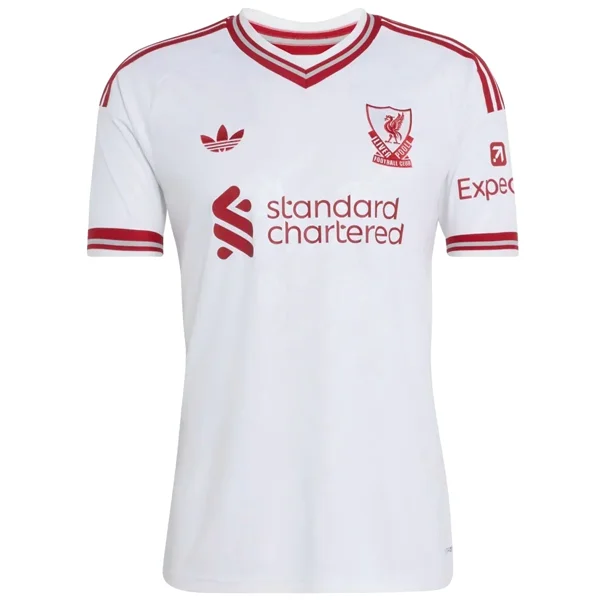 Liverpool Camiseta 2026 2027 Segunda Blanca - Camiseta Liverpool | PTDHMALL