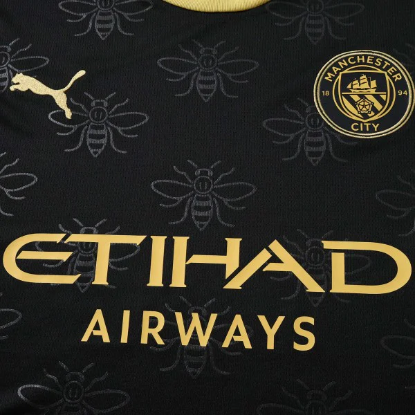 Manchester City Camiseta 2026 2027 Segunda Negra - Camiseta Manchester City | PTDHMALL