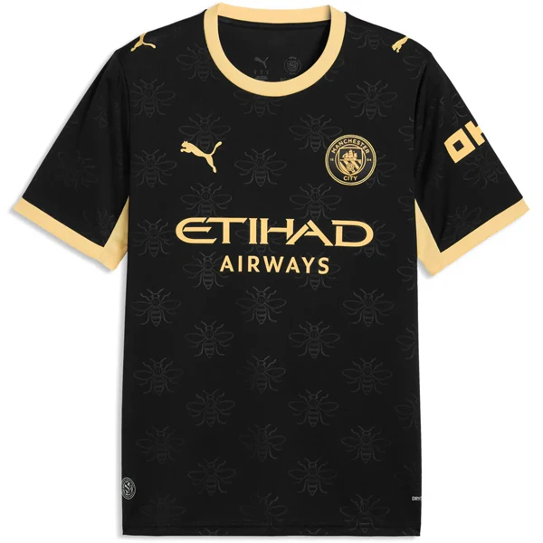 Manchester City Camiseta 2026 2027 Segunda Negra - Camiseta Manchester City | PTDHMALL