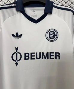 Schalke 04 Camiseta 2026 2027 Segunda Blanca - Camiseta Bundesliga Schalke 04 | PTDHMALL