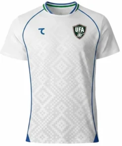 Uzbekistán Camiseta 2026 Segunda Blanca - Camiseta Uzbekistán Mundial 2026 | PTDHMALL