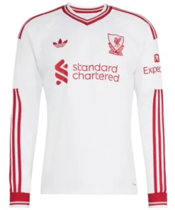Liverpool Camiseta 2026 2027 Segunda Blanca - Camiseta Liverpool | PTDHMALL