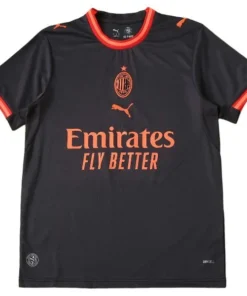 AC Milan Camiseta 2026 2027 Tercera Negra - Camiseta Ac Milan | PTDHMALL