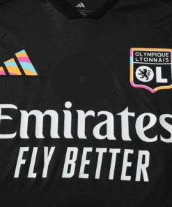 Lyon Camiseta 2026 2027 Tercera Negra - Camiseta Lyon | PTDHMALL