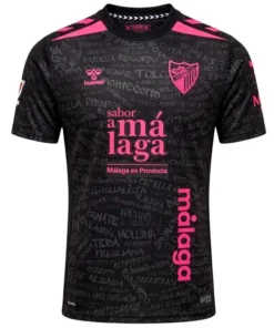 Málaga CF Camiseta 2026 2027 Tercera Negra - Camiseta Málaga Cf Barata Niños | PTDHMALL