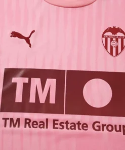 Valencia CF Camiseta 2026 2027 Tercera Rosa - Camiseta La Liga Valencia CF | PTDHMALL