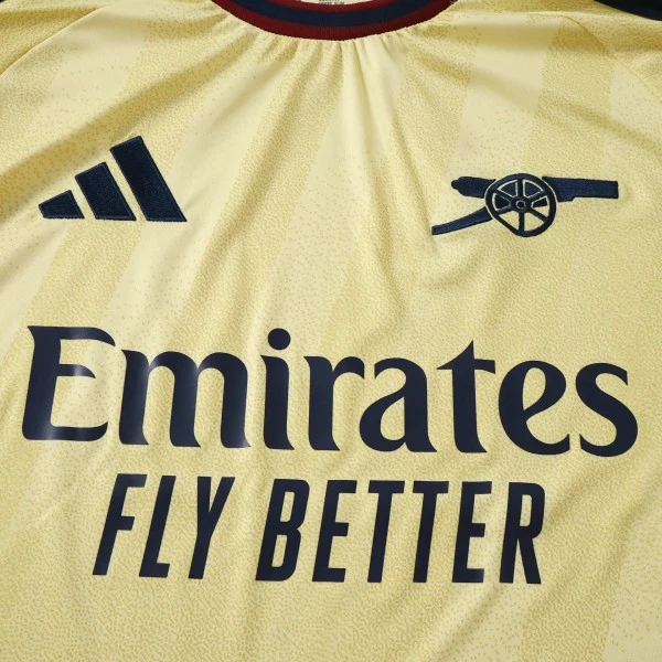 Arsenal Camiseta 2026 2027 Tercera Amarilla - Camiseta Arsenal | PTDHMALL